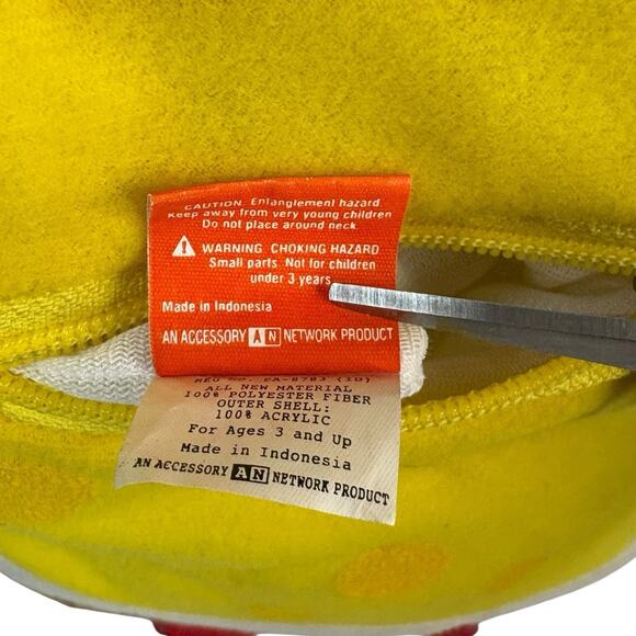 VTG 2003 SpongeBob SquarePants Stuffed Plush Bag Backpack 10" Nickelodeon Y2K - Picture 14 of 16